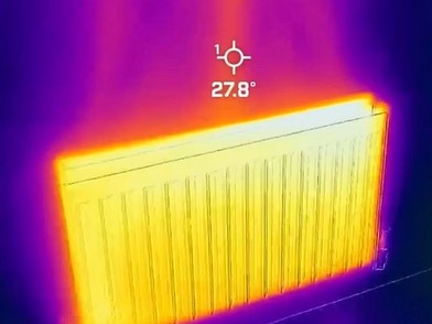 Mounted TV Installation Above Radiator