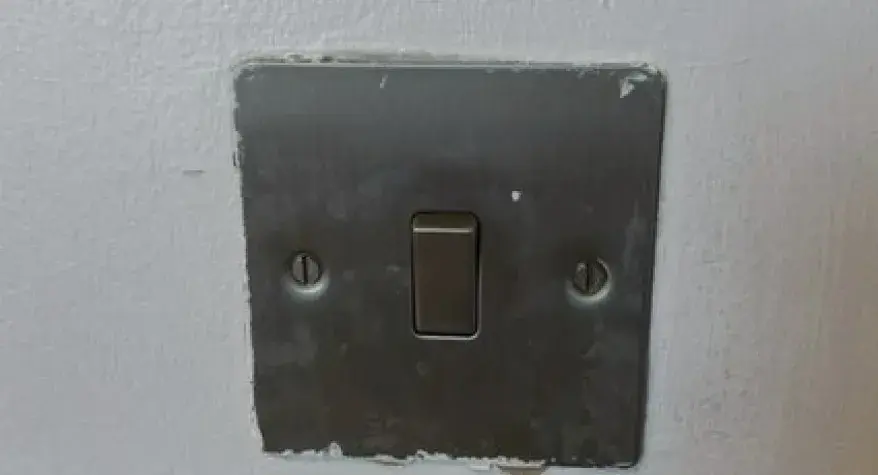 Customer Receiving Electric Shocks From Chrome Light Switch – Fault Found & Made Safe