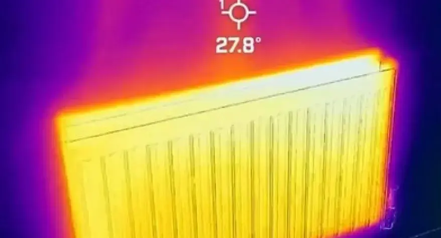 TV Wall Mount Installation Above a Radiator in Banbury – Using a Thermal Camera to Avoid Hidden Pipes