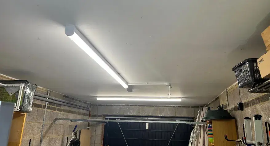 garage lighting installation and upgrades in banbury